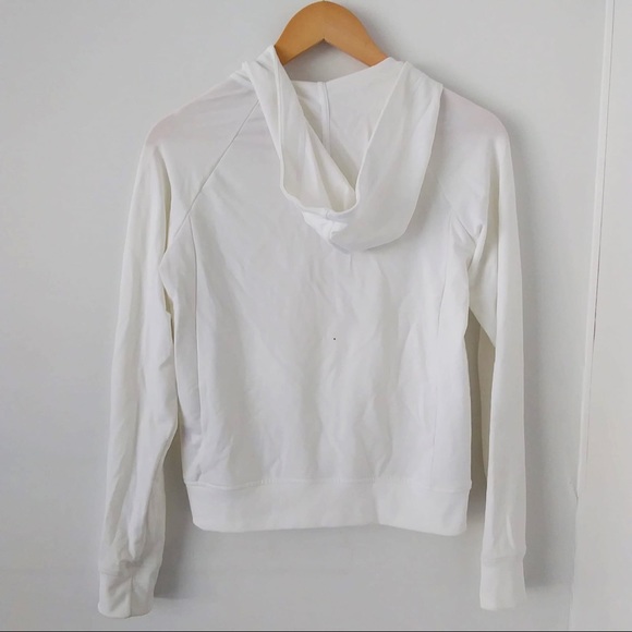 Uniqlo White Active Zip Up Jacket - Picture 3 of 5